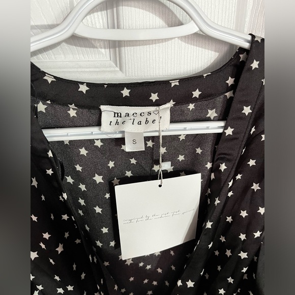 Maccs The Label | Black Romper With Stars - Picture 10 of 11
